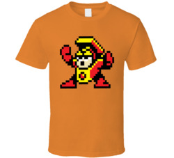 Heat Man Mega Man 2 Enemy Video Game Cool T Shirt Heat Man Mega Man 2 Enemy Video Game Cool T Shirt