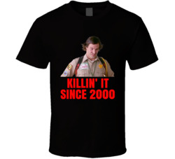 Officer Doofy Killin' It Since 2000 Horror Movie Fan T Shirt Officer Doofy Killin' It Since 2000 Horror Movie Fan T Shirt