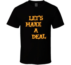 Let's Make A Deal Game Show Fan T Shirt Let's Make A Deal Game Show Fan T Shirt