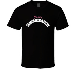 Classic Concentration Game Show Fan T Shirt Classic Concentration Game Show Fan T Shirt