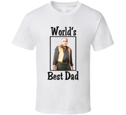 Ben Cartwright Bonanza World's Best Dad Tv Fan T Shirt Ben Cartwright Bonanza World's Best Dad Tv Fan T Shirt