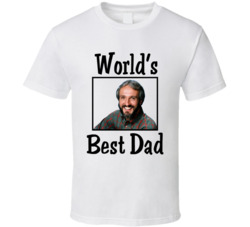 Steven Keaton Family Ties World's Best Dad Tv Fan T Shirt Steven Keaton Family Ties World's Best Dad Tv Fan T Shirt