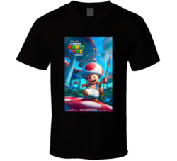 Super Mario Bros Movie Fan T Shirt Super Mario Bros Movie Fan T Shirt
