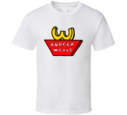 Burger World Fictional Restaurant Beavis And Butthead Fan T Shirt Burger World Fictional Restaurant Beavis And Butthead Fan T Shirt