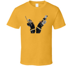 Linus Ulmark Jeremy Swayman Goalie Hug Boston Cool Fan T Shirt Linus Ulmark Jeremy Swayman Goalie Hug Boston Cool Fan T Shirt