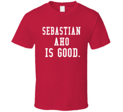 Sebastian Aho Is Good Carolina Hockey Fan T Shirt Sebastian Aho Is Good Carolina Hockey Fan T Shirt