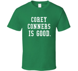 Corey Conners Is Good Golf Fan T Shirt Corey Conners Is Good Golf Fan T Shirt