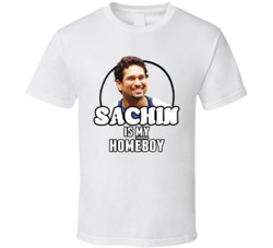 Sachin Tendulkar Is My Homeboy Cricket T Shirt Sachin Tendulkar Is My Homeboy Cricket T Shirt