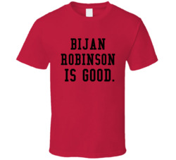 Bijan Robinson Is Good Atlanta Football Fan T Shirt Bijan Robinson Is Good Atlanta Football Fan T Shirt