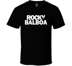 Rocky Balboa Rocky Stallone Movie Fan T Shirt Rocky Balboa Rocky Stallone Movie Fan T Shirt