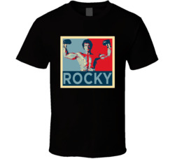 Rocky Balboa Hope Stallone Movie Fan T Shirt Rocky Balboa Hope Stallone Movie Fan T Shirt