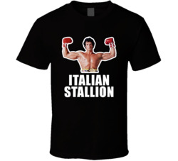 Rocky Balboa The Italian Stallion Movie Fan T Shirt Rocky Balboa The Italian Stallion Movie Fan T Shirt