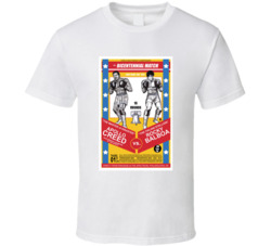 Rocky Vs Apollo Creed Poster Movie Fan Stallone T Shirt Rocky Vs Apollo Creed Poster Movie Fan Stallone T Shirt