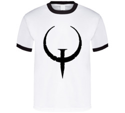 Quake Logo 90s Video Game T Shirt Quake Logo 90s Video Game T Shirt