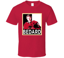 Connor Bedard Chicago Hope Hockey T Shirt Connor Bedard Chicago Hope Hockey T Shirt