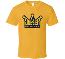 Nikola Jokic The Joker Crown Denver Fan T Shirt Nikola Jokic The Joker Crown Denver Fan T Shirt