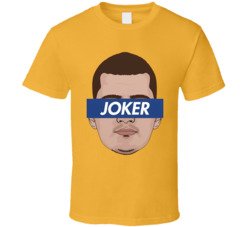 Nikola Jokic The Joker Denver Basketball Sports T Shirt Nikola Jokic The Joker Denver Basketball Sports T Shirt