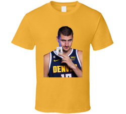 Nikola Jokic The Joker Card Denver Basketball Fan T Shirt Nikola Jokic The Joker Card Denver Basketball Fan T Shirt