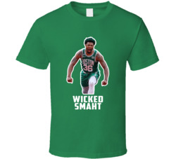 Marcus Smart Wicked Smaht Boston Basketball T Shirt Marcus Smart Wicked Smaht Boston Basketball T Shirt