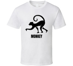 Monkey Chinese Horoscope Symbol Sign T Shirt Monkey Chinese Horoscope Symbol Sign T Shirt
