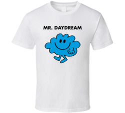 Mr Daydream Mr Men Book Character T Shirt Mr Daydream Mr Men Book Character T Shirt