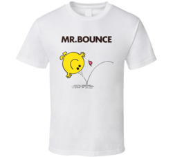 Mr Bounce Mr Men Book Character T Shirt Mr Bounce Mr Men Book Character T Shirt