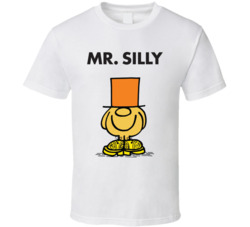 Mr Silly Mr Men Book Character T Shirt Mr Silly Mr Men Book Character T Shirt