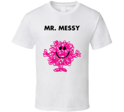 Mr Messy Mr Men Book Character T Shirt Mr Messy Mr Men Book Character T Shirt