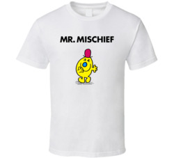 Mr Mischief Mr Men Book Character T Shirt Mr Mischief Mr Men Book Character T Shirt