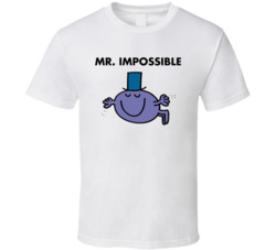 Mr Impossible Mr Men Book Character T Shirt Mr Impossible Mr Men Book Character T Shirt