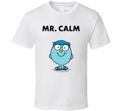 Mr Calm Mr Men Book Character T Shirt Mr Calm Mr Men Book Character T Shirt
