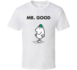 Mr Good Mr Men Book Character T Shirt Mr Good Mr Men Book Character T Shirt