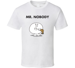 Mr Nobody Mr Men Book Character T Shirt Mr Nobody Mr Men Book Character T Shirt