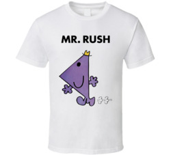 Mr Rush Mr Men Book Character T Shirt Mr Rush Mr Men Book Character T Shirt