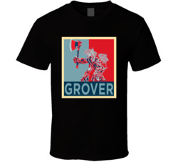Grover Paladins Video Game Character Fan T Shirt Grover Paladins Video Game Character Fan T Shirt