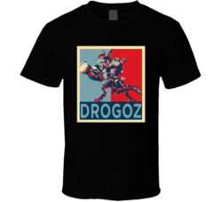 Drogoz Paladins Video Game Character Fan T Shirt Drogoz Paladins Video Game Character Fan T Shirt