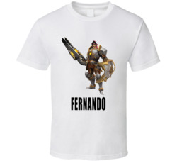 Fernando Paladins Video Game Character T Shirt Fernando Paladins Video Game Character T Shirt