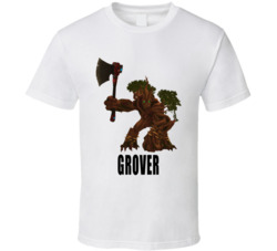 Grover Paladins Video Game Character T Shirt Grover Paladins Video Game Character T Shirt