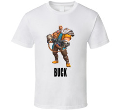 Buck Paladins Video Game Character T Shirt Buck Paladins Video Game Character T Shirt