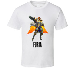 Furia Paladins Video Game Character T Shirt Furia Paladins Video Game Character T Shirt