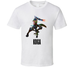 Koga Paladins Video Game Character T Shirt Koga Paladins Video Game Character T Shirt
