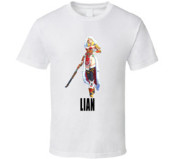 Lian Paladins Video Game Character T Shirt Lian Paladins Video Game Character T Shirt