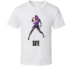 Skye Paladins Video Game Character T Shirt Skye Paladins Video Game Character T Shirt