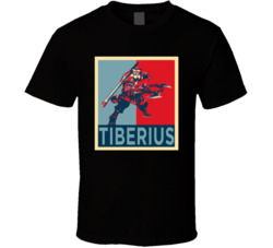 Tiberius Paladins Video Game Character Fan T Shirt Tiberius Paladins Video Game Character Fan T Shirt