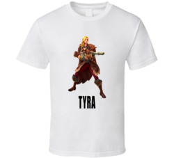 Tyra Paladins Video Game Character T Shirt Tyra Paladins Video Game Character T Shirt