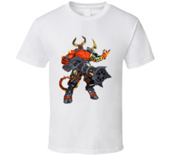 Raum Paladins Video Game Character Cool T Shirt Raum Paladins Video Game Character Cool T Shirt