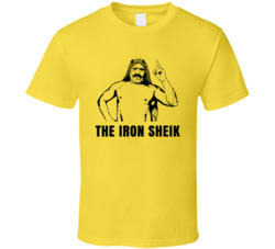 Iron Sheik Wrestling T Shirt Iron Sheik Wrestling T Shirt