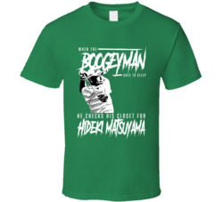 Hideki Matsuyama Boogeyman Golf Fan T Shirt Hideki Matsuyama Boogeyman Golf Fan T Shirt