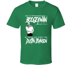 Dustin Johnson Boogeyman Golf Fan T Shirt Dustin Johnson Boogeyman Golf Fan T Shirt