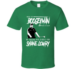 Shane Lowry Boogeyman Golf Fan T Shirt Shane Lowry Boogeyman Golf Fan T Shirt